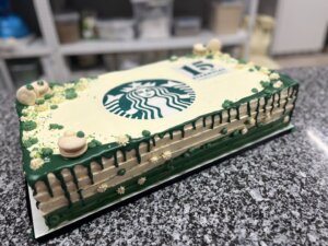 Firemní dort Starbucks